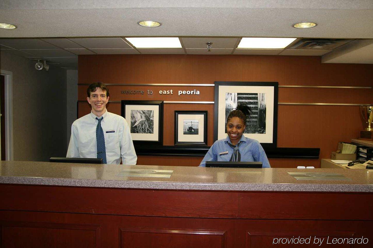 Hampton Inn East Peoria Interiør billede